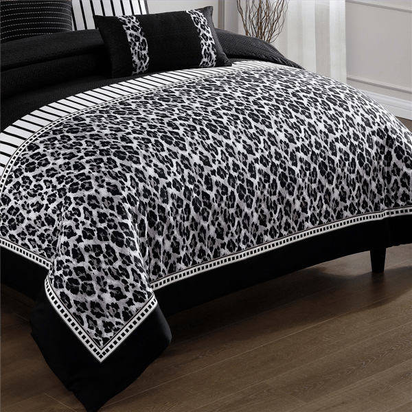 Bebejan Jaguar Sateen  5pc. Reversible Comforter Set