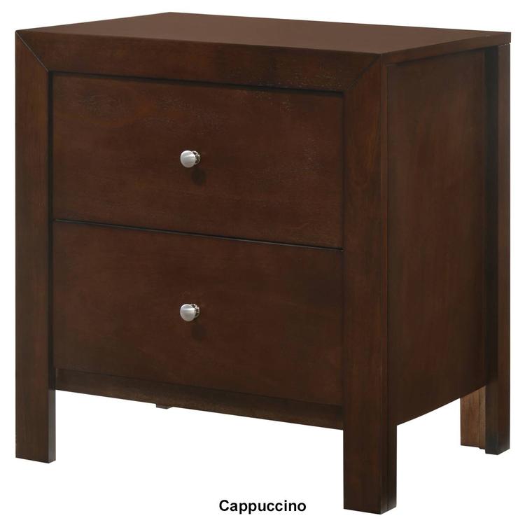 Passion Furniture Burlington 2-Drawer Nightstand