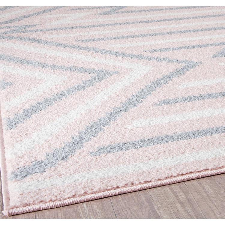Rugs America™ Miko Strawberry Geometric Contemporary Area Rug