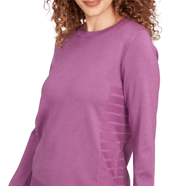 Plus Size Emaline Special Items Long Sleeve Crew Neck Sweater