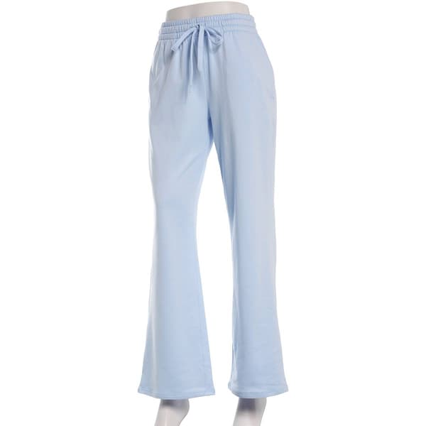 Juniors No Comment Fleece Lined Wide Leg Pants - image 