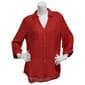 Juniors A. Byer Gauze Button Up Blouse - image 1