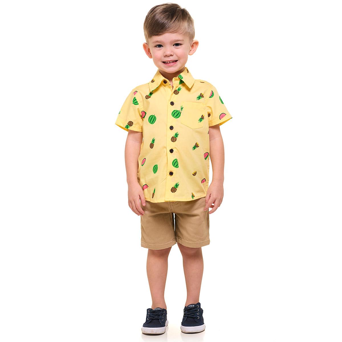 Toddler Boy Little Rebels® Pineapple Watermelon Top & Shorts Set
