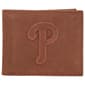 Mens MLB Phillies Oily Pull Up Wallet - image 1