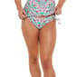 Juniors Raisins & Island Soul Sweet Floral Side Tie Swim Bottoms - image 2