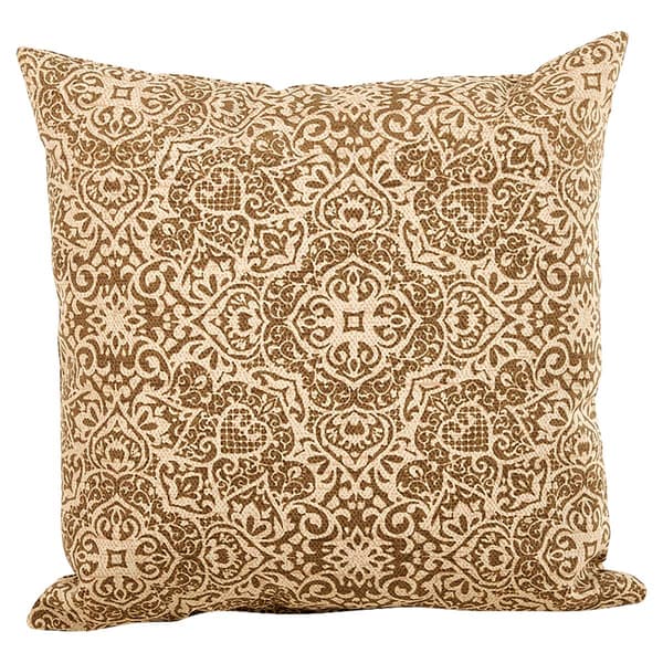 Jordan Manufacturing Medallion Toss Pillow - Beige - image 