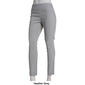 Juniors Zoe + Phoebe Solid Millennium Ankle Pants w/ Faux Pocket - image 6