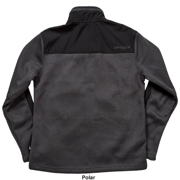 Mens Spyder Sweater Fleece Jacket
