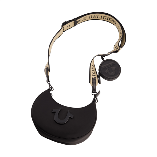 True Religion Mini Crescent Hobo Bag
