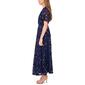 Womens MSK Short Sleeve Surplice Tier Ruffle Maxi Dress - image 3