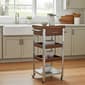 eccostyle™ Solid Bamboo & Stainless Steel Kitchen Cart Tower - image 6