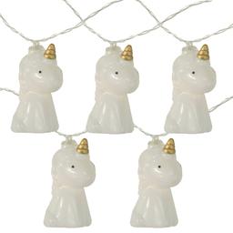 Northlight Seasonal 10pk. 4.5ft. Unicorn Summer LED String Lights