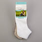 Womens Cuddl Duds&#174; 3pk. Pique Twist Low Cut Socks - image 2