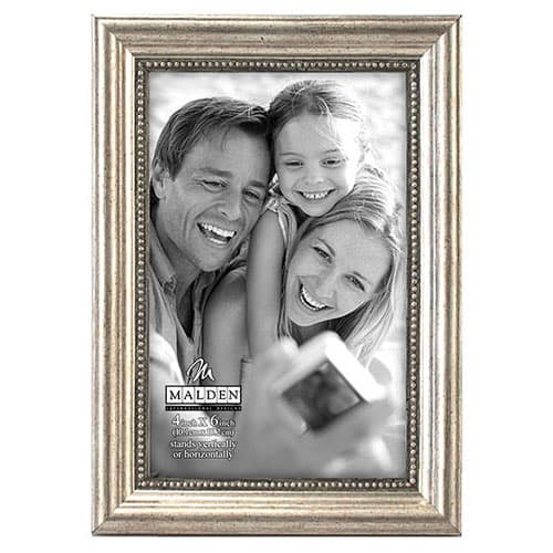 Malden Wood Frame with Silver Bead - 4x6 - image 