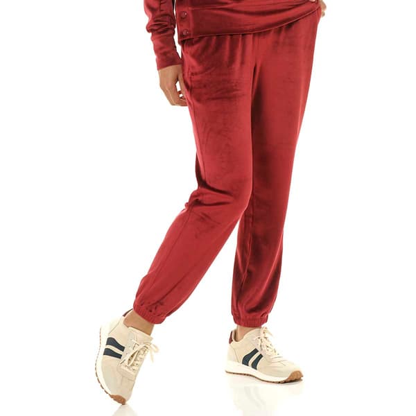 Womens 90 Degree by Reflex Hannah Velour Joggers - image 