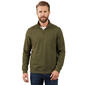 Mens LANDS END(R) Logan 1/4 Zip Mock Neck Sweater - image 1