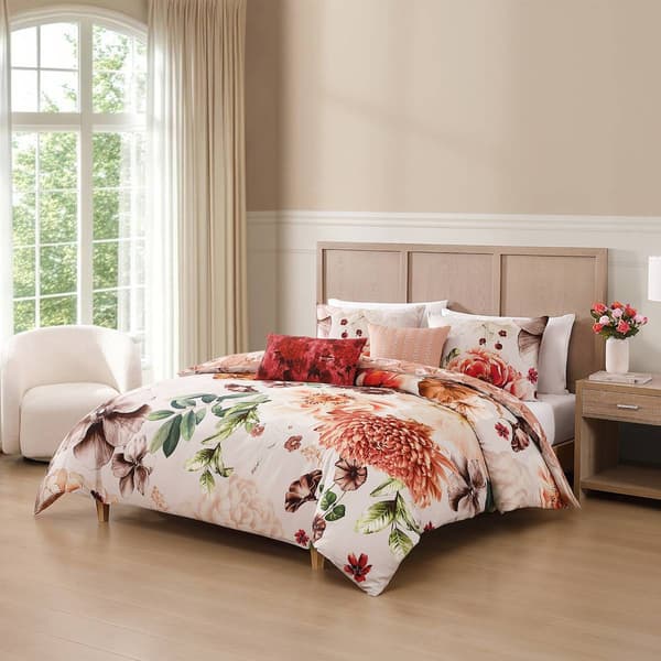 Bebejan&#40;R&#41; Hazy Blossom Cotton 5pc. Reversible Comforter Set - image 