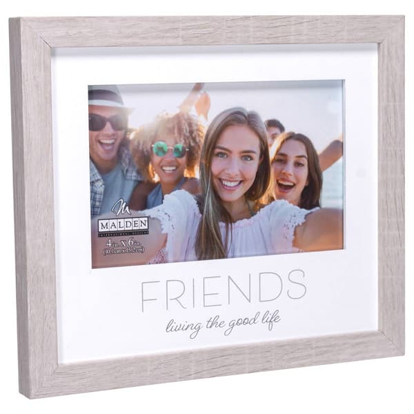 Malden "Friends" Natural Wood Frame - 4x6
