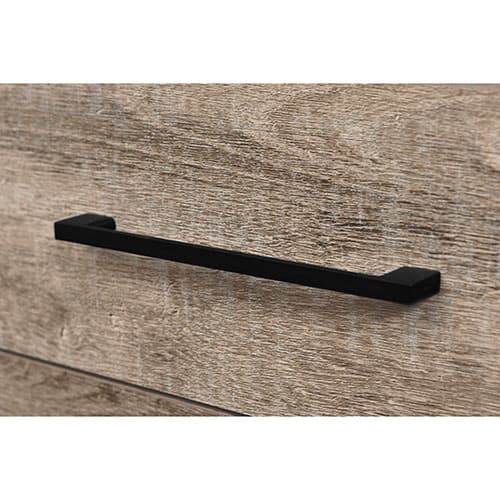 South Shore 2-Drawer Nightstand-Weathered Oak