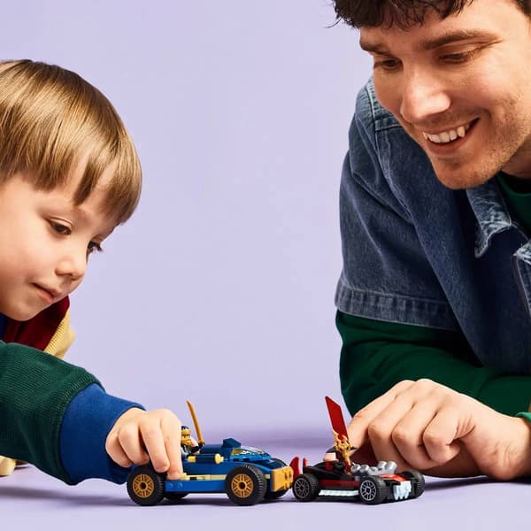 LEGO® NINJAGO® Rogue vs. Drix Race Car Duel