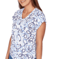 Petite Hearts of Palm Smooth Sailing Nautical Rope Blouse - image 5