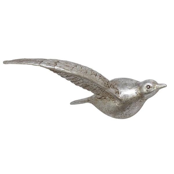 9th & Pike&#174; Metallic Flying Bird Sculptures Wall Decor - Set Of 3