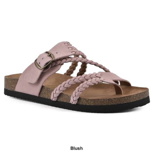 Womens White Mountain Hayleigh Footbeds Sandals