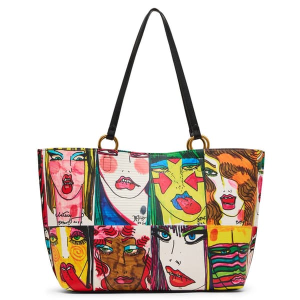 Betsey Johnson Faces Tote