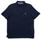 Mens Nautica Interlock Short Sleeve Solid Polo - image 1