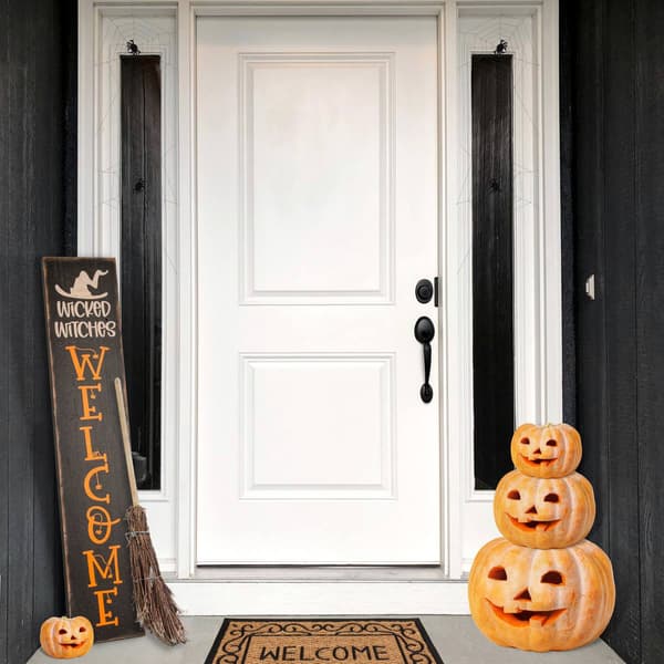 National Tree 39in. Halloween Wicked Witches Welcome Porch Sign