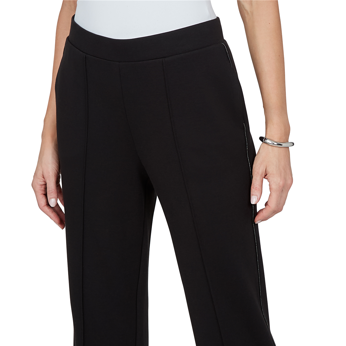 Petite Alfred Dunner Weekend Warrior Pull On Pants - Short