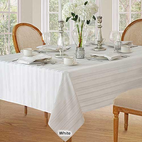 Elrene Denley Stripe Tablecloth