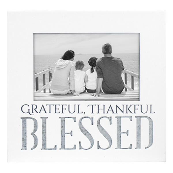 Malden Grateful Thankful Blessed Picture Frame - 4x6 - image 