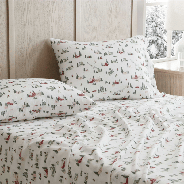 Martha Stewart Ski Village Sheet Set