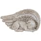 Northlight Seasonal Sleeping Angel Dog Memorial Garden Statue - image 2