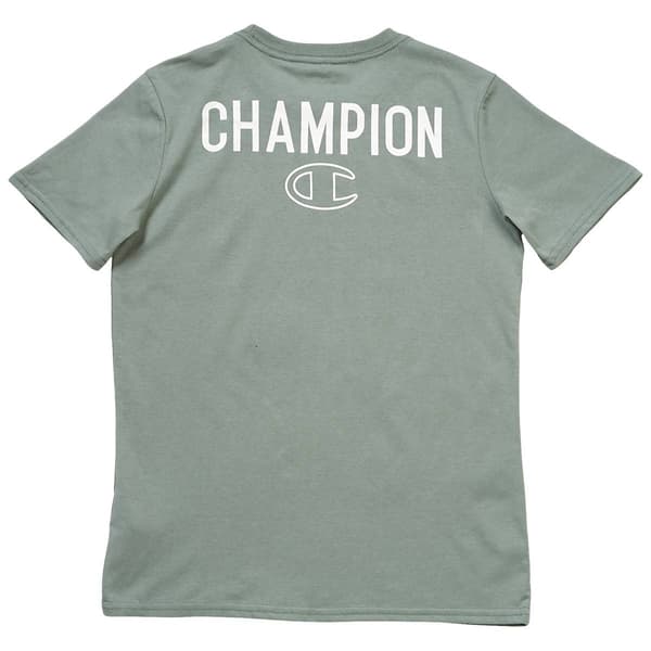 Boys 8-20 Champion® Short Sleeve Tee - Hedge Green