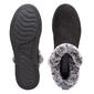 Womens Clarks® Breeze Fur Ankle Boots - Black - image 5