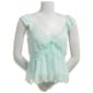 Juniors Trixxi Floral Lace Flutter Sleeve Babydoll Top - image 1