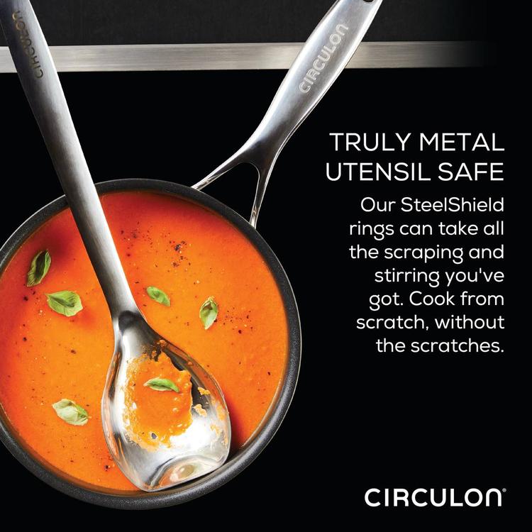 Circulon® 2qt. Stainless Steel Saucepan