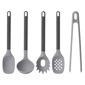 BergHOFF Leo 5pc. Nonstick Silicone Grey Cooking Utensil Set - image 1