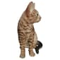 Hi-Line Gift Petite Brown Sitting Bengal Garden Statue - image 2