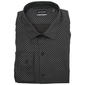 Mens Van Heusen(R) Regular Fit Stretch Dress Shirt - Black Print - image 1
