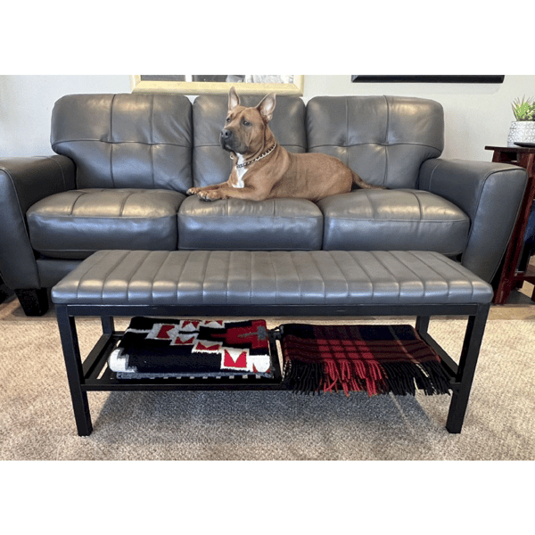 Fairway Avenue Home™ Bamboo Ribbed Padded 40in. Bench