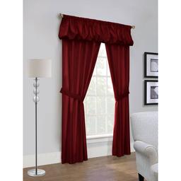 Thermalogic(tm) 5pc. Prescott Rod Pocket Curtain Set