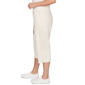 Plus Size Alfred Dunner Beachcomber Floral Cross Stitch Capris - image 4