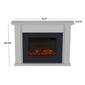 Real Flame Tejon Slim Electric Fireplace - image 7