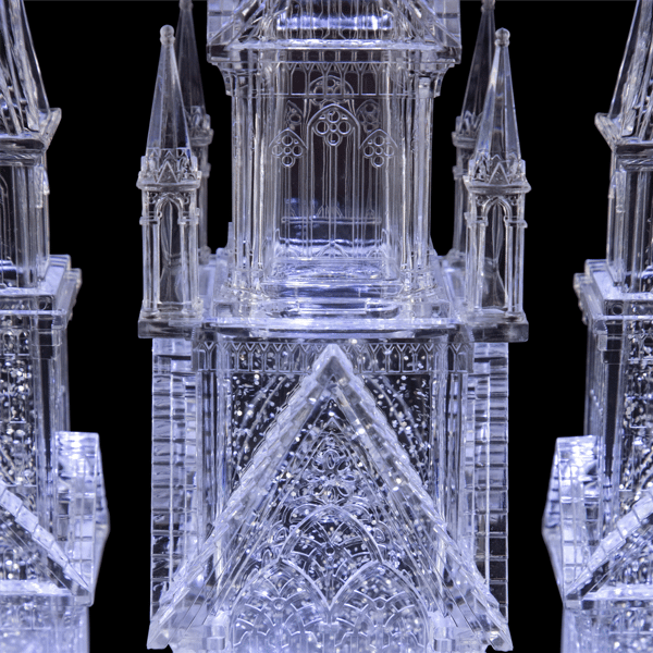 Northlight LED Winter Church Acrylic Christmas Décor