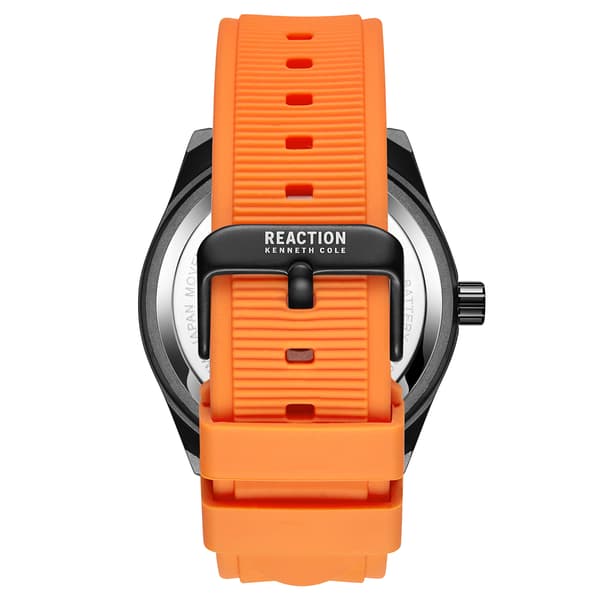 Mens Kenneth Cole&#174; Reaction&#8482; Orange/Black Watch - RK50899005