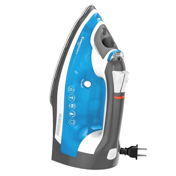 Black & Decker One Step Steam Cord Reel Iron