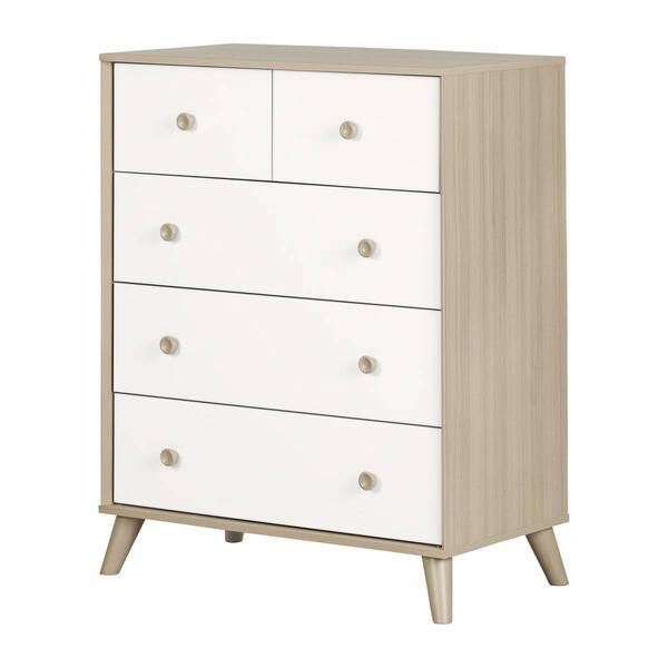 South Shore Yodi 5-Drawer Soft Elm Chest - image 